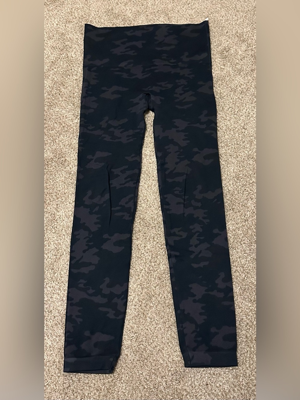 SPANX Black Camo Leggings